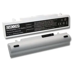 Hochleistungs-Akku für SAMSUNG NTRF510, wie AA-PB9NC6B, AA-PB9NC5B, 6600mAh, weiß
