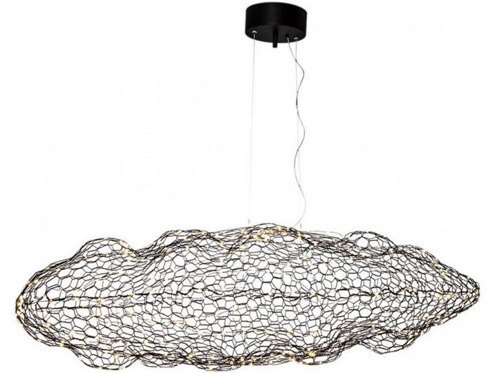By Rydéns Led-Hängeleuchte Hayden, Schwarz, Metall, 27x76x40 cm, Lampen & Leuchten, Innenbeleuchtung, Hängeleuchten, Pendelleuchten