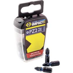 C.K T4560 PZ2D15 Bit-Set 15teilig Kreuzschlitz Pozidriv Torsion Control Technologie