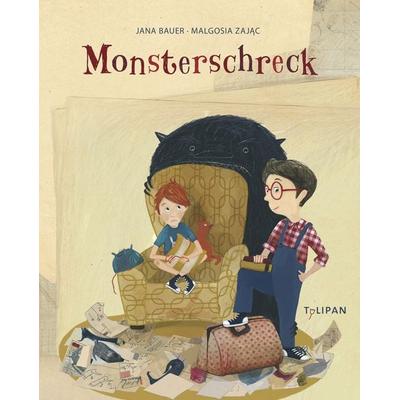 Monsterschreck, Gebundene Ausgabe von Jana Bauer, Tulipan, 978-3-86429-536-2