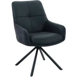 Tchibo - Hela Armlehnenstuhl »Faro II« - 62x65x89,5cm - schwarz -