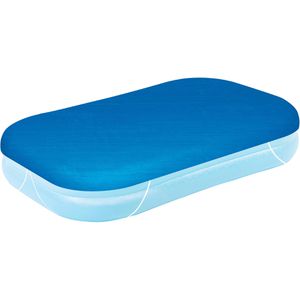Bestway Poolabdeckung 58319, aus PE, blau,mit Spannseil, Pools bis 262 x 175 cm , UV-beständig, Planenmaß 295 x 220cm