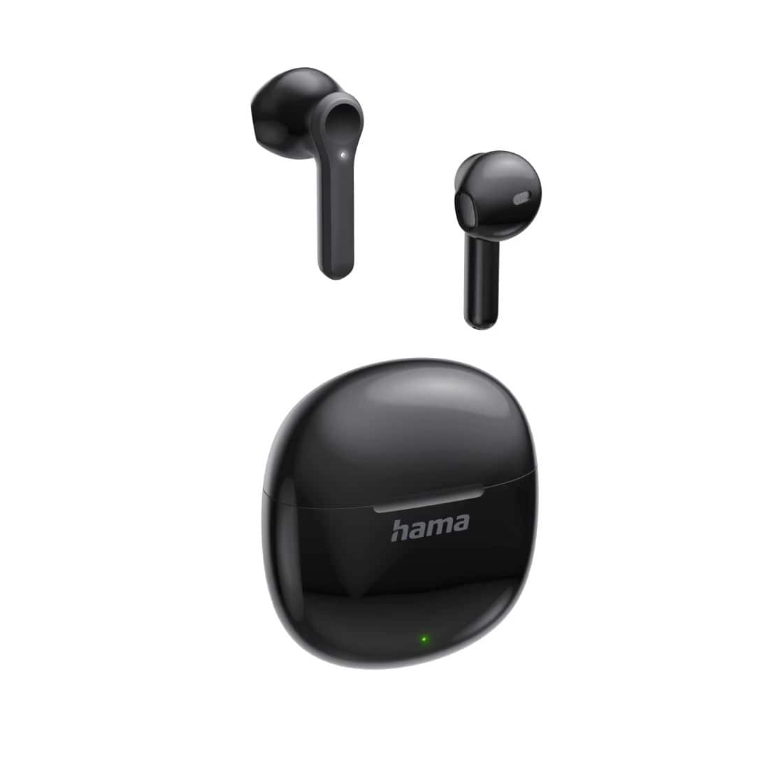 Hama In-Ear Bluetooth Kopfhörer kabellos TWS 4 h Laufzeit 221773 Action One (Schwarz) 00221773