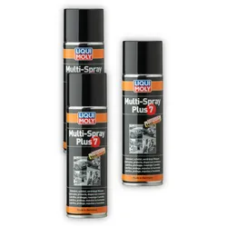 3x Schmiermittel LIQUI MOLY 3304 Multi-Spray Plus 7 Fett Spray 300 ml