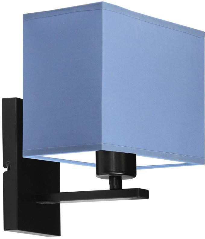 17 Stories Asavira Armed Sconce Blue/Black