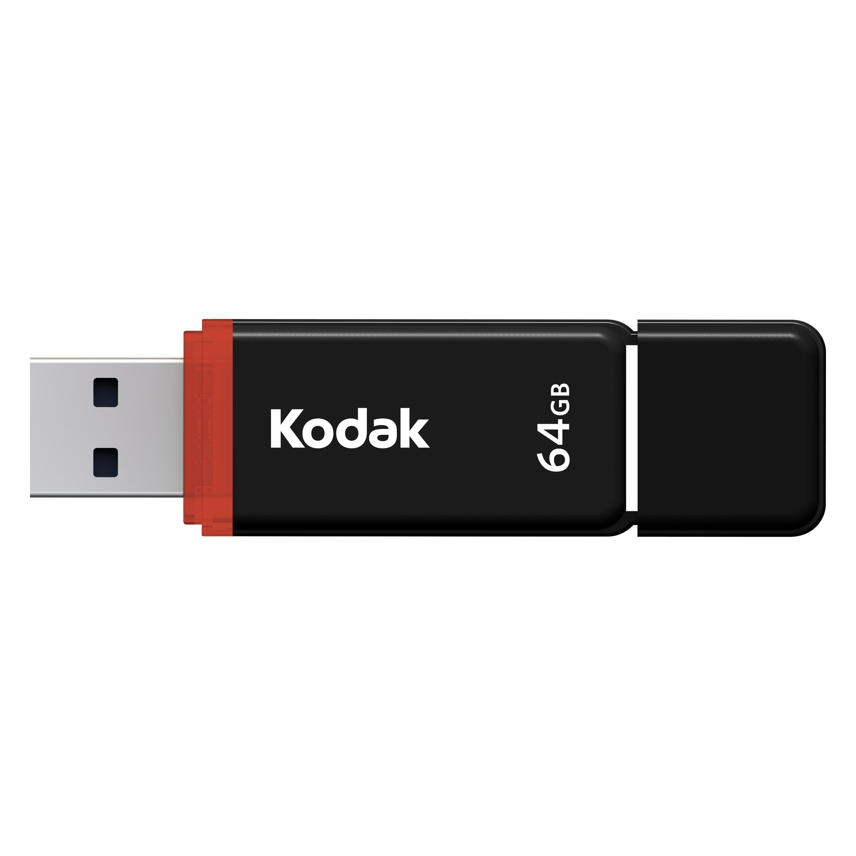 Kodak USB2.0 K100 64GB (64 GB, USB-A) (EKMMD64GK102-D)