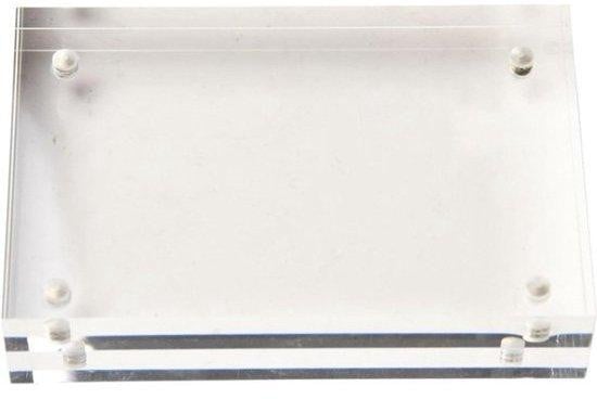 Transparante Magnetische Acryl Fotolijst voor Bureau