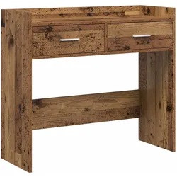 vidaXL, Konsolentisch, Konsolentisch Altholz 90 x 35 x 80 cm Holzwerkstoff (35 x 90 x 80 cm)