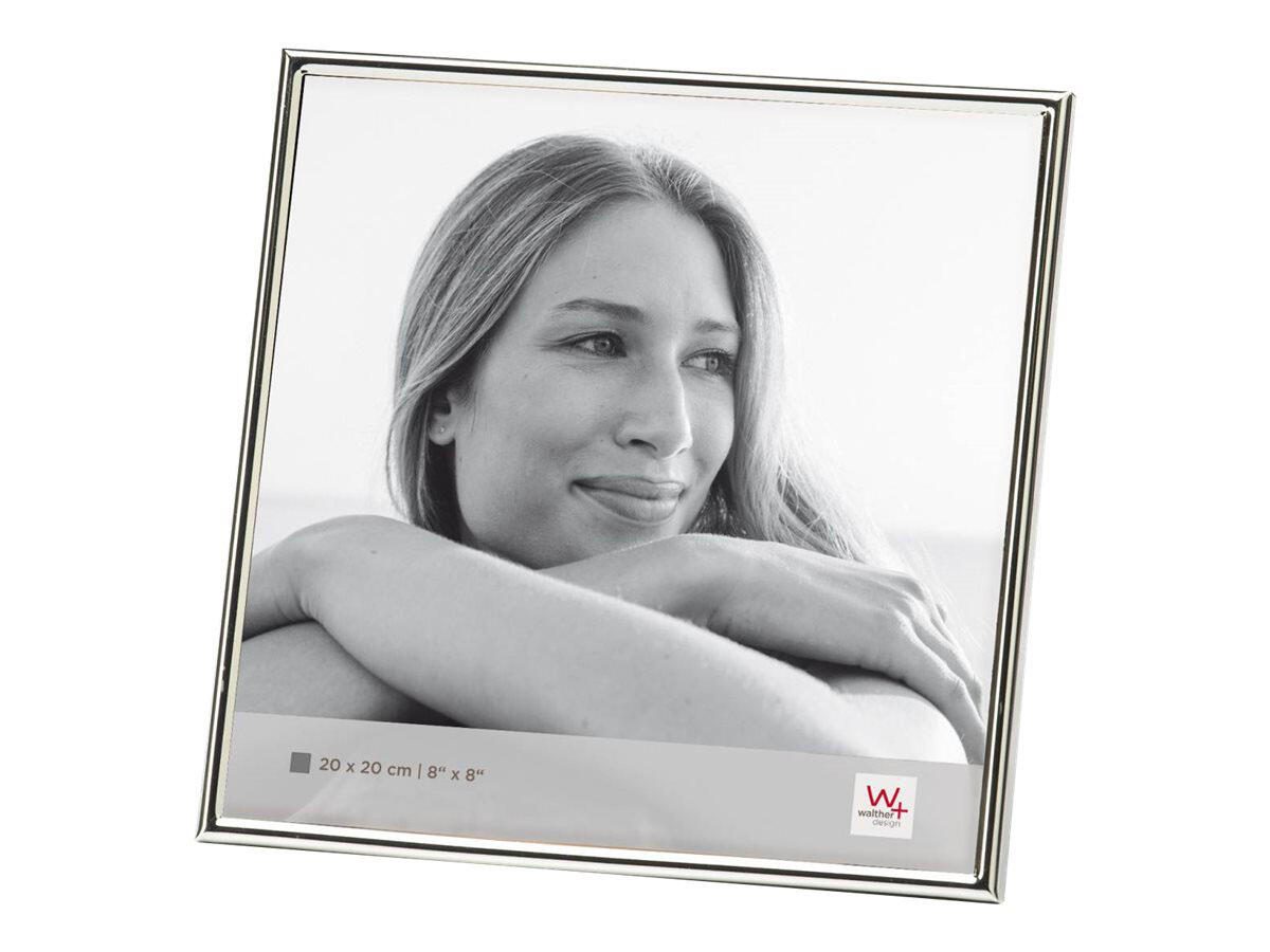 walther design Bilderrahmen Chloe 21,6 x 21,6 cm silber WD220S