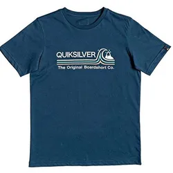 Quiksilver Jungen T-Shirt Stone Cold blue - 10 - 10