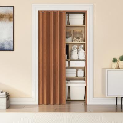 Techni Home Home Studio PVC Foldable Accordion Door, Space-Saving, Room Divider Door