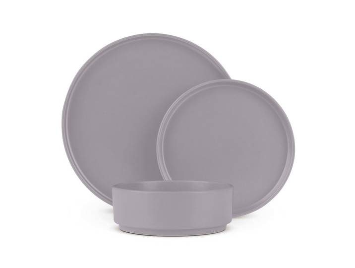 Tellerset Taupe collection 18--Teilig. Set