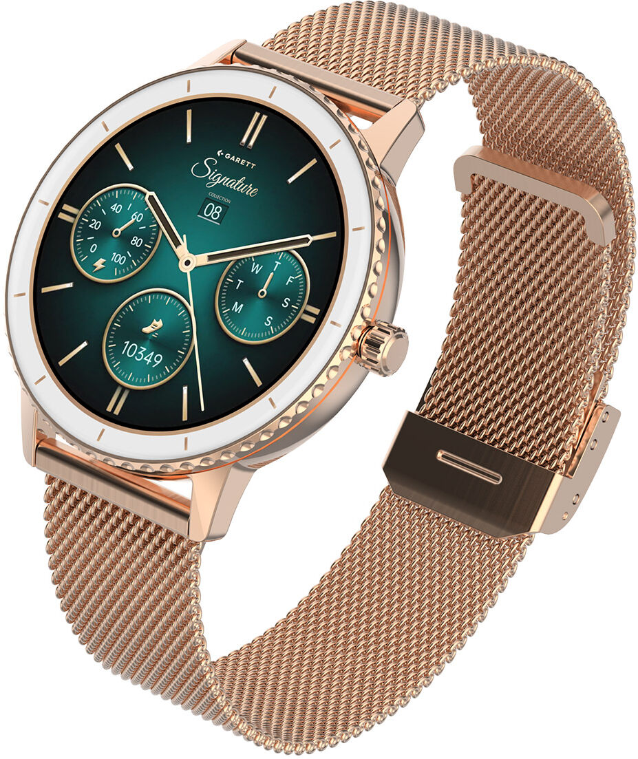Garett Signature Grace Rose Gold Mesh älykello