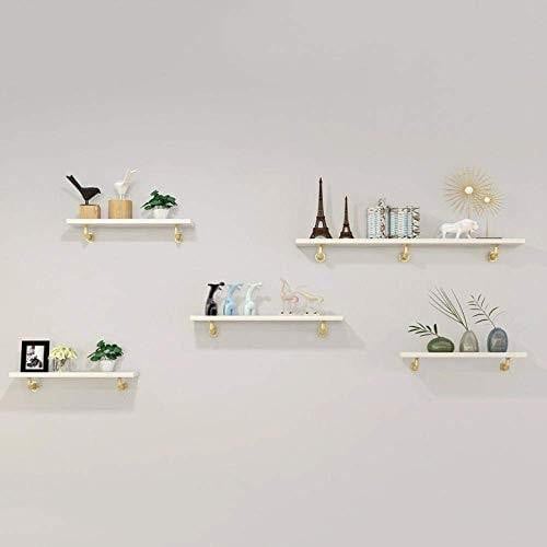 Multifunctionele rechte wandplank voor woonkamer, slaapkamer, keuken of badkamer, 50 cm