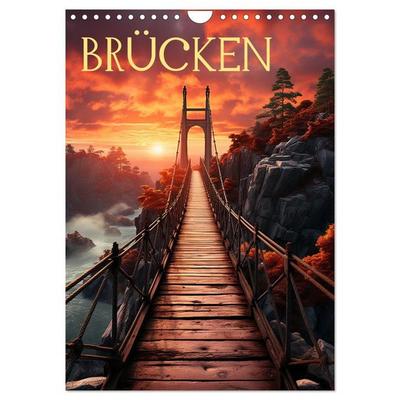 Brücken (Wandkalender 2026 DIN A4 hoch), CALVENDO Monatskalender