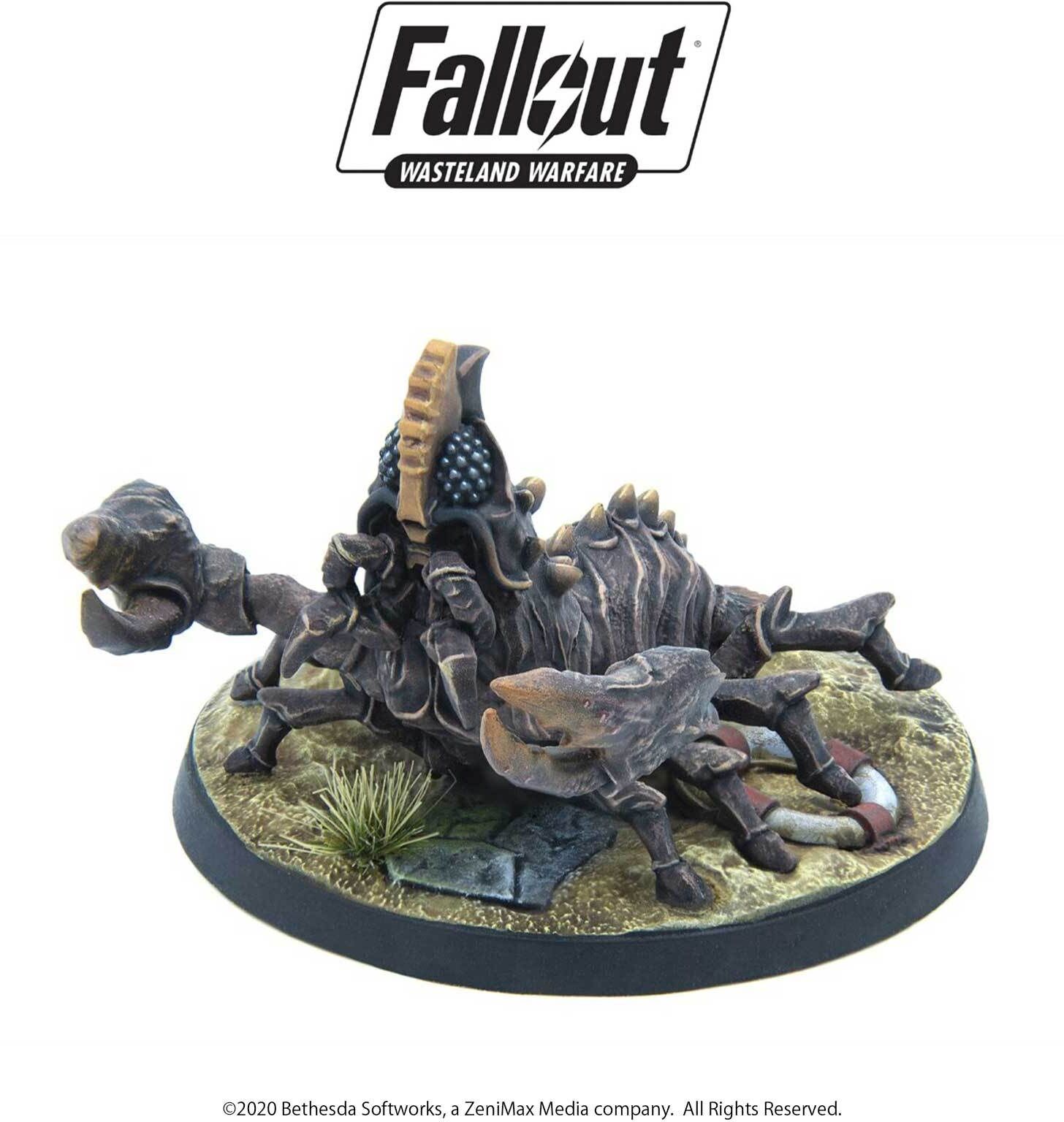 Fallout: Wasteland Warfare – Creatures: Mirelurk Hunters for Two Player Cooperative Board Game, Ages 12+, by Modiphius Entertainment