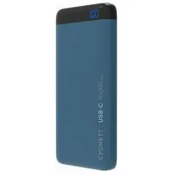 Cygnett ChargeUp Pro 10000 mAh 18W USB-C Powerbank - Teal (10000 mAh, 18 W, 18 Wh), Powerbank, Türkis