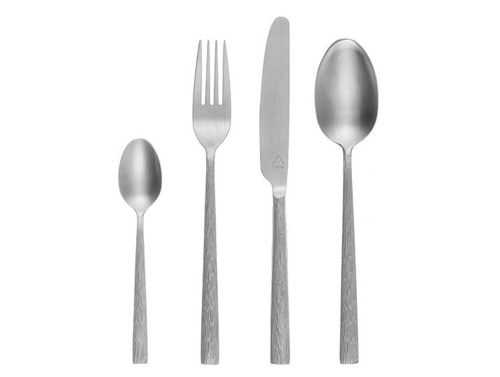 Sola Besteck-Set, Metall, 24-teilig, rostfrei, Vollheftmesser, Besteck, Besteck-Sets