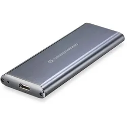 Conceptronic HDE01G Speicherlaufwerksgehäuse SSD-Gehäuse Grau M.2