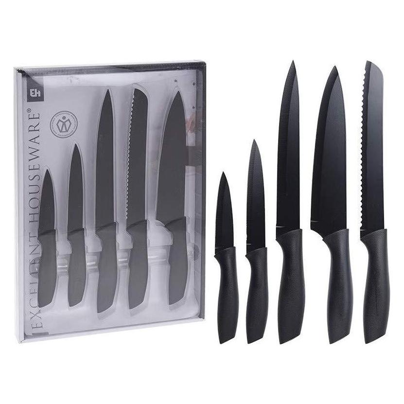 Excellent Houseware Küchenmesser-Set, 5tlg. (F-404000740)
