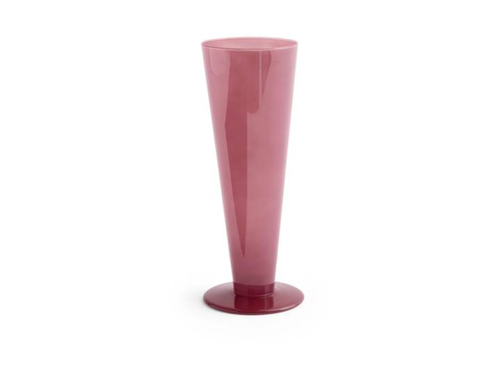 HAY Vase Conical Rose-dark red, medium