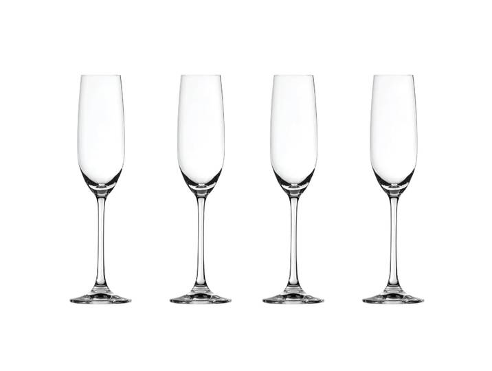 Spiegelau Coupe à champagne Salute 21 cl lot de 4 transparent