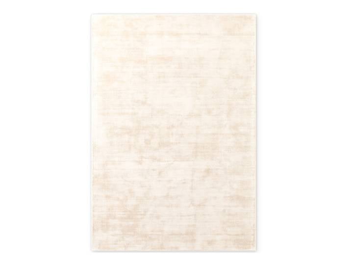 Tapis en viscose Noemi Blanc/Ivory 160 x 230cm Coton/Viscose