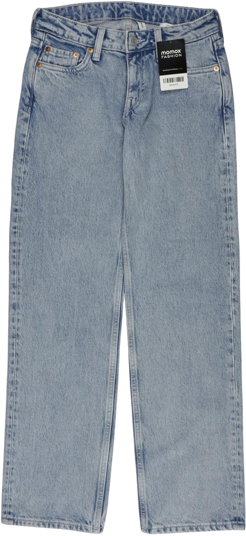 Weekday Damen Jeans, Hellblau, Gr. 3Xs, Baumwolle - Second Hand
