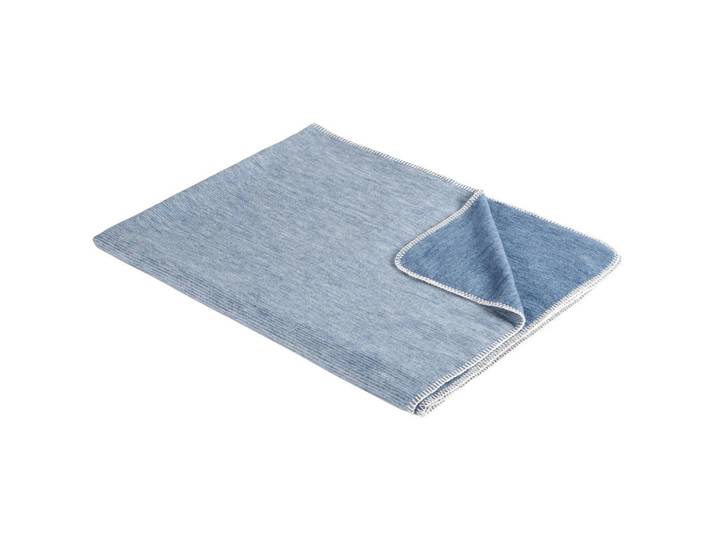 Bio:Vio Decke, Blau, Textil, Streifen, Textiles Vertrauen - Oeko-Tex®, Made in Germany, DIN EN ISO 9001, Oeko-Tex® Standard 100, Oeko-Tex® Made IN Green, Double face, Heimtextilien, Wohntextilien, Decken, Kuscheldecke