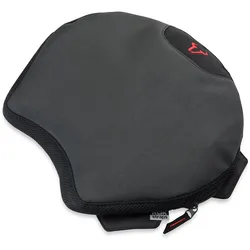 SW-Motech TRAVELLER SMART Komfortkissen - Schwarz. 33,5 x 38 cm. Mit Polyurethan-Luftpolster