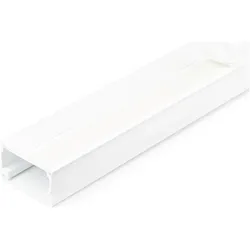 StarTech, Kabelschutz + Kabelführung, Solid Cable Management Raceway with Adhesive Tape & Cover, 1-3/4"(45mm)W x 1-1/8 (Kabelkanal, 200 cm)