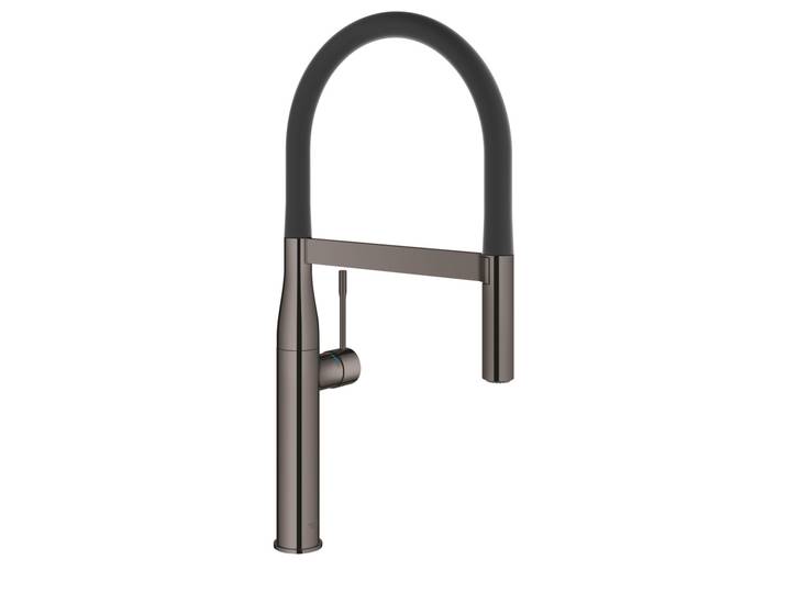 Essence Mitigeur monocommande évier avec Limiteur de température, Hard Graphite (30294A00)