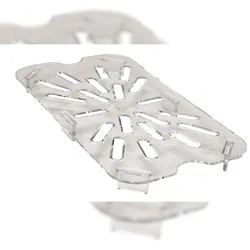 CAMBRO 40CWD-135 - Perforierter Boden GN 1/4 - 16,2 x 26,5 cm - Transparent - Verkauf 1 Stück.