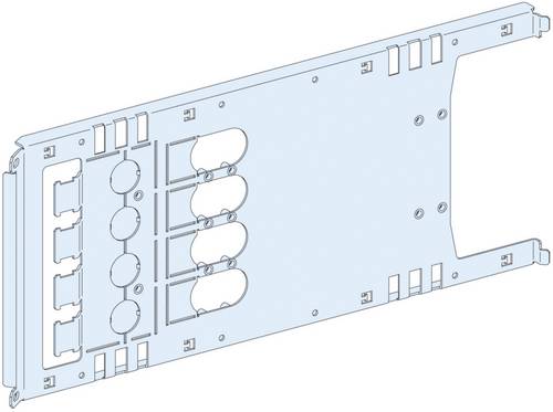 Schneider Electric LVS03454 PrismaSeT-P, Montageplatte, ComPacT NSX/NSX Vigi400-63