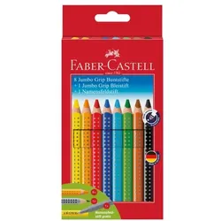 Faber-Castell (Schule) 10er-Etui Buntstifte »Jumbo GRIP« braun