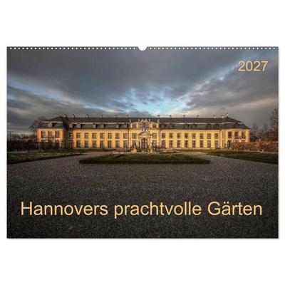 Hannovers prachtvolle Gärten (Wandkalender 2027 DIN A2 quer), CALVENDO Monatskalender