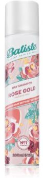 Batiste Rose Gold champô seco para refrescar o cabelo 200 ml. Rose Gold