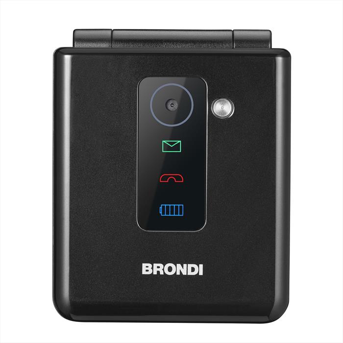 Brondi Cellulare Flipper-black Metal
