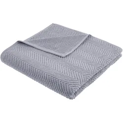 Duschtuch Ocean Grau ca. 67x140cm