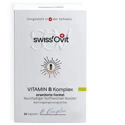 SWISSOVIT Vitamin B Kompl.Stoffwechsel-Booster Kps 30 St