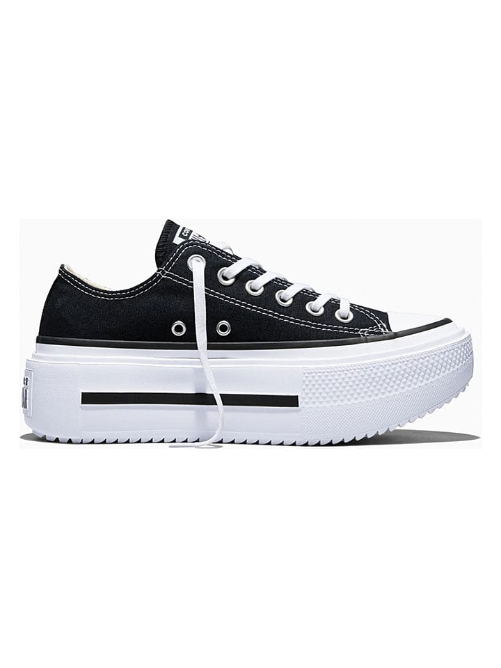Converse Sneakers "Chuck Taylor All Star Double Stack" in Schwarz - 36,5