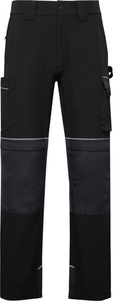 Pantalon de travail publicitaire à genouillères Wall noir 54