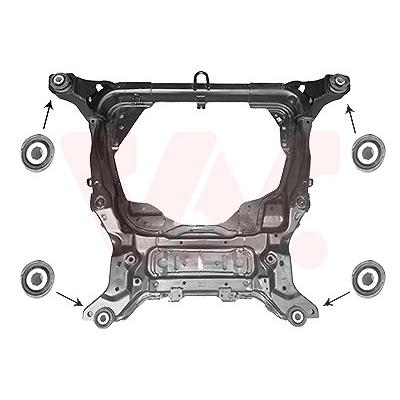 Van Wezel Hilfsrahmen/Aggregateträger [Hersteller-Nr. 0251690] für Land Rover