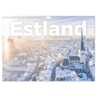 Estland - Ein unbekanntes Paradies. (Wandkalender 2026 DIN A4 quer), CALVENDO Monatskalender