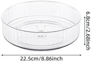 Inspire Essentials 360 Degree Rotating Lazy Susan Organizer Turntable Storage Tray a