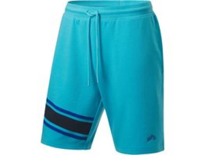 CRIVIT Short molletonné homme (Bleu, L)