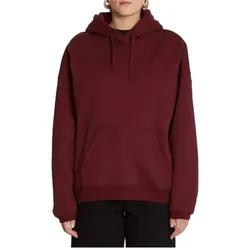 Volcom Damen Stone Heart Hoodie Burgundy - M - M