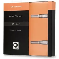 D2 Diffusion C ble RJ45 droit m le CAT 6- 5 m (U/UTP, CAT6, 5 m), Netzwerkkabel