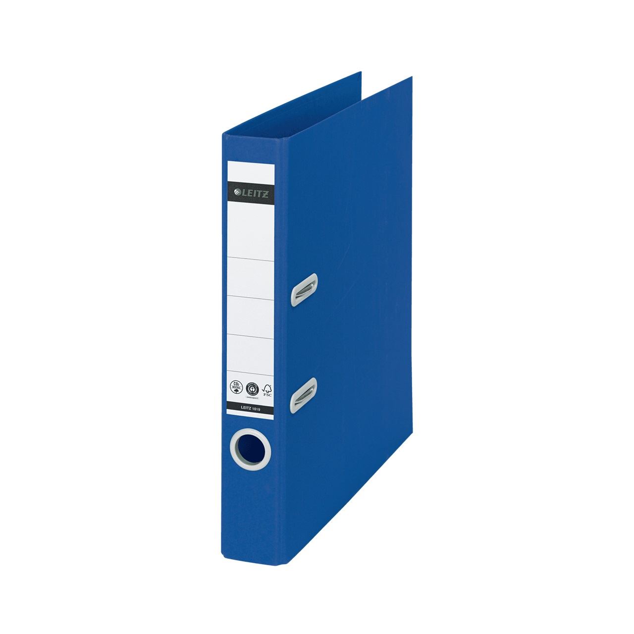 LEITZ recycle 1019 Ordner blau Karton 5,0 cm DIN A4