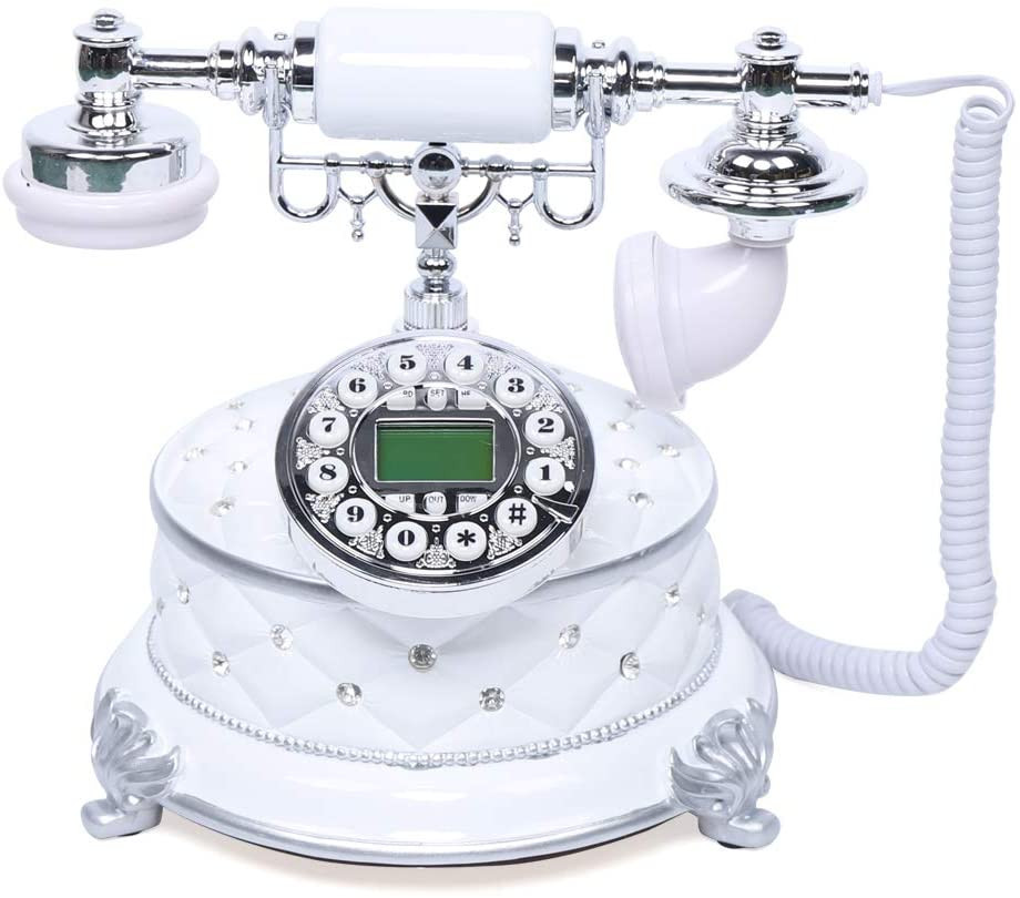 Easybuy Bedrade Telefoon met FSK/DTMF in Wit